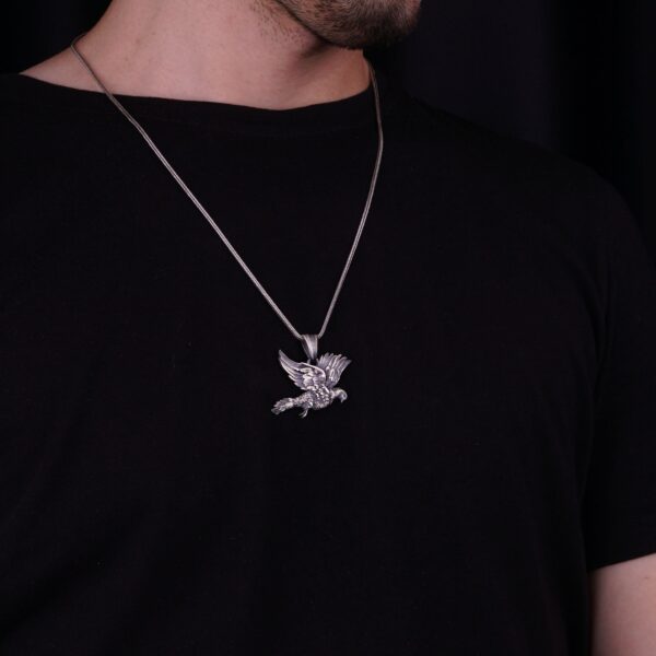 Silver Dove Necklace - Image 6