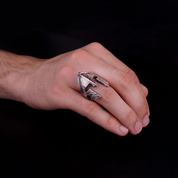 Spartan Ring Sterling Silver - Image 6