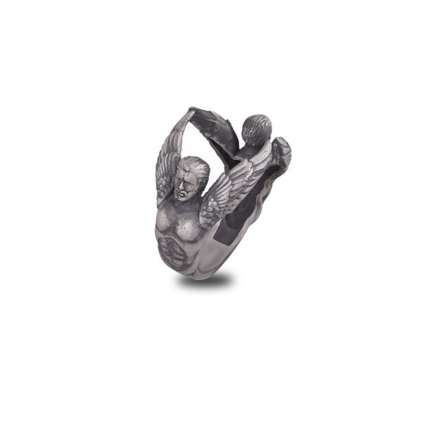 Wingman Ring Sterling Silver - Image 5
